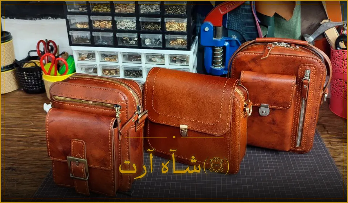کیف چرم دوشی مردانه